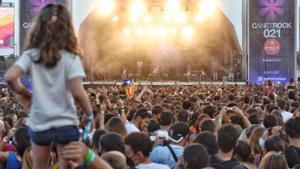 Ambiente en Canet Rock