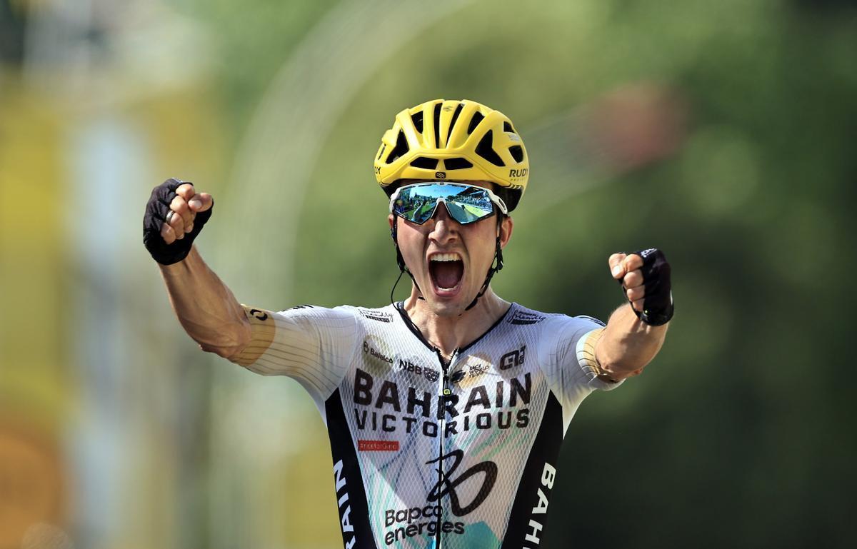 Pello Bilbao trenca la maledicció del Tour Pello Bilbao trenca la maledicció del Tour