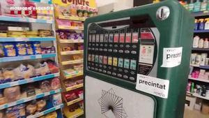 Almenys tres detinguts al Maresme en un cop al tràfic de cànnabis a través de màquines expenedores en comerços