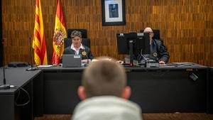 Una sala del tercer juzgado de guardia para juicios inmediatos por delitos leves que se pone en marcha en Barcelona.