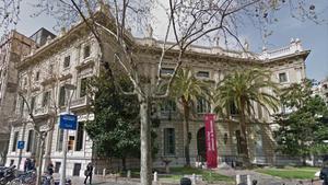 FACHADA DEL COL LEGI ADVOCATS  COLEGIO ABOGADOS DE BARCELONA  C  MALLORCA  281