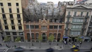 L’antiga editorial, ara seu i museu de la Fundació Tàpies.