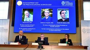 Nobel d’Economia a David Card, Joshua Angrist i Guido Imbens per les seves anàlisis del mercat laboral