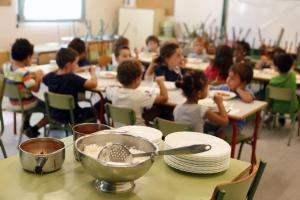 El preu del menjador escolar a Catalunya pujarà a 6,91 euros per alumne el curs 2023-2024