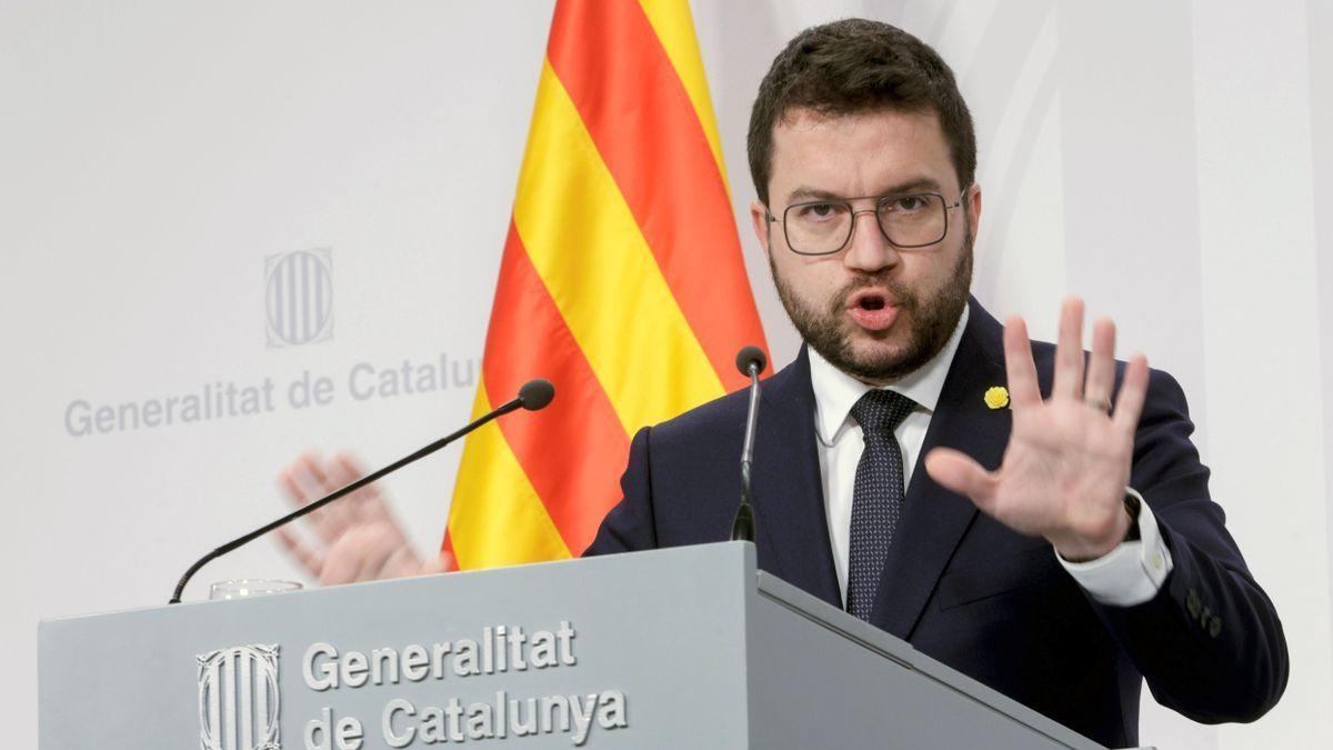 Aragonès adverteix que després d’«eliminar la sedició» es continuarà negociant «per ampliar els acords» Aragonès adverteix que després d’«eliminar la sedició» es continuarà negociant «per ampliar els acords»