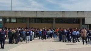 Funcionaris de presons es tanquen a Brians 2 com a protesta per les agressions de presos
