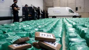 Una operación conjunta de la Policía Nacional y el Servicio de Vigilancia Aduanera, el noviembre del año pasado.