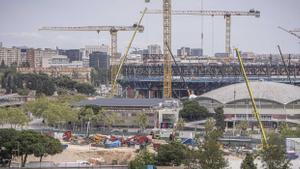 Un Camp Nou de material reciclat