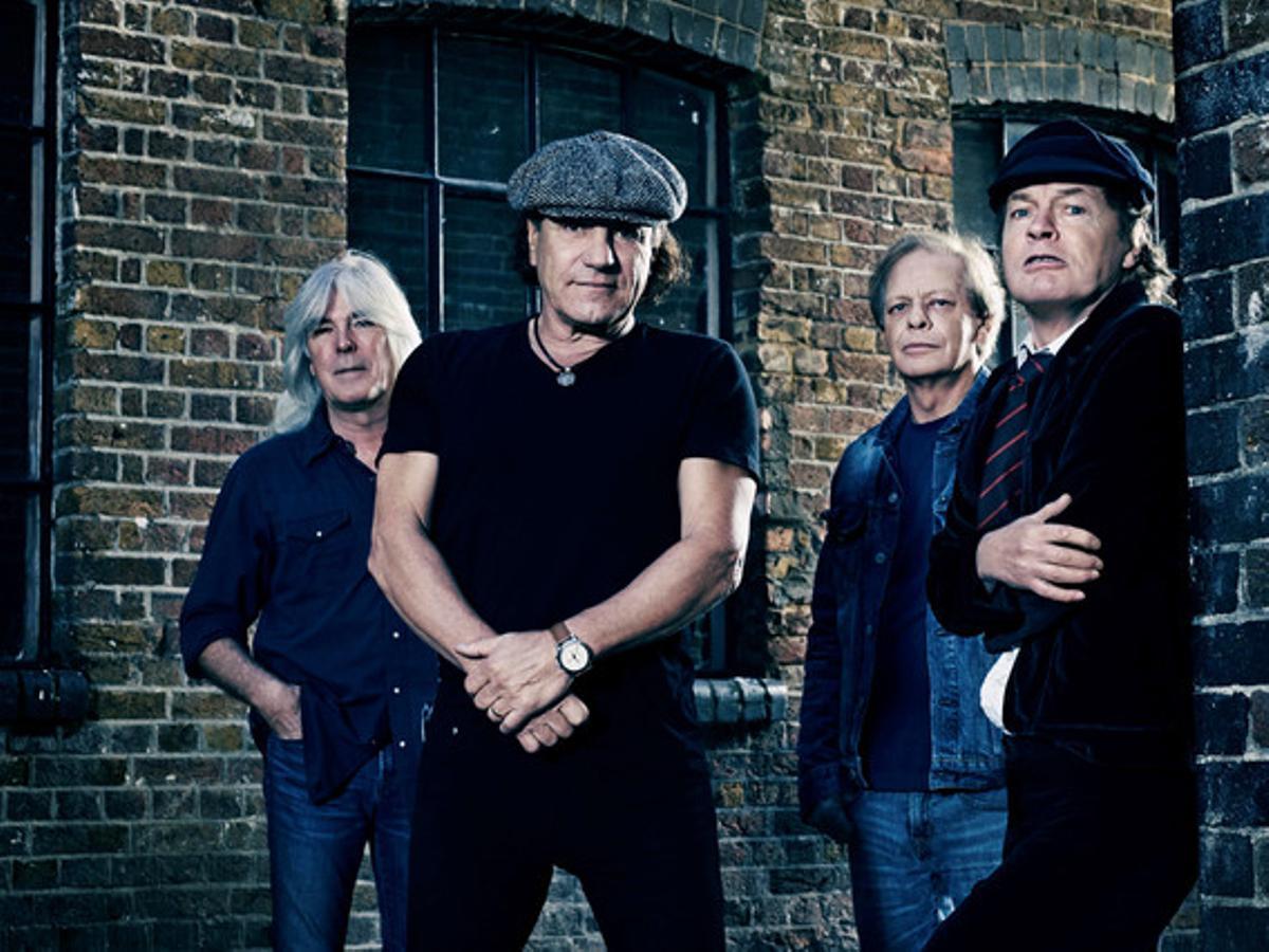 El grup australià AC/DC. El grup australià AC/DC.