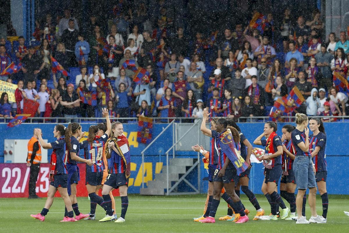 El Barça se proclama campeón de Liga F